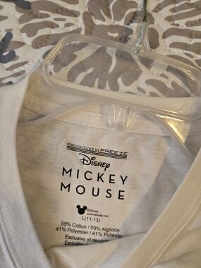 Disney Mickey Mouse White Graphic Tee (Made by Freeze)